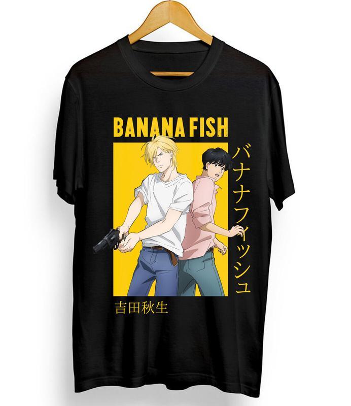 Banana Fish Ash Lynx Eiji Card Anime New Unisex T-Shirt S-4XL Sweatshirt, Hoodie, Comfort Colors