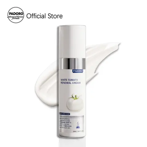 Padoro White tomato cream/Anti Wrinkle Moisturizer(50mL) / Collagen, Niacinamide, Centella Asiatica, Hyaluronic Acid/Wrinkles, Skincare Hydrating Daily Moisturizer Moisture Hydrate