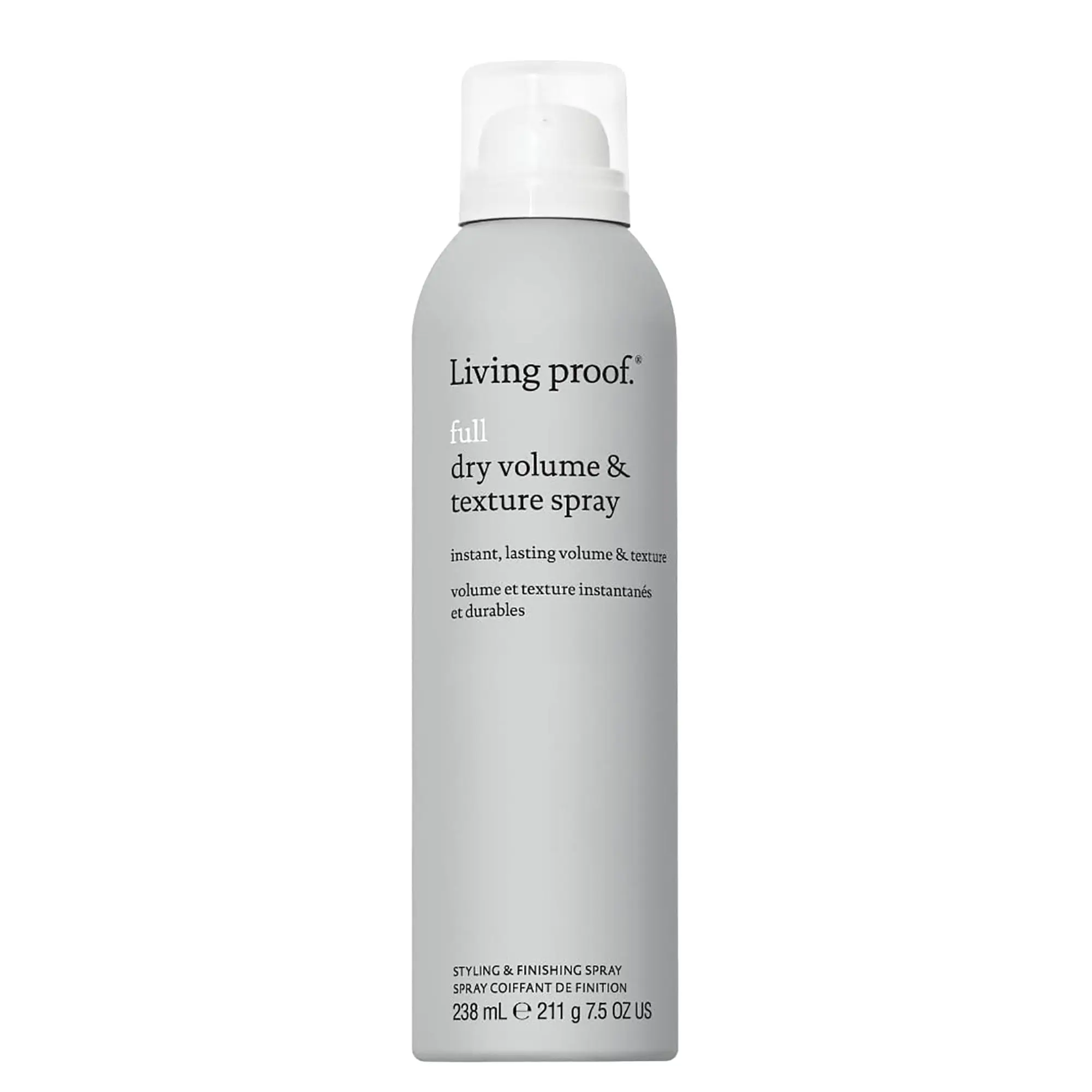 Living Proof Full Dry Volume & Texture Spray - Adds Instant Volume & Texture to Fine Hair - Gentle Formula with Heat Protection & Oil Absorption - Silicone-Free, Sulfate-Free - Haircare Accessories