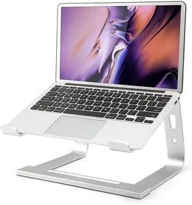 macbook air pro dell xps Laptop Stand, Computer Stand for Laptop, Aluminium Laptop Riser, Ergonomic Laptop Holder Compatible with MacBook Air Pro, Dell XPS, More 10-17 Inch Laptops Work from Home, Amazon Platform Banned
