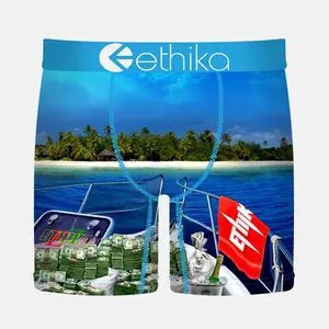 Ethika Men's Mid The Island Boxer Briefs