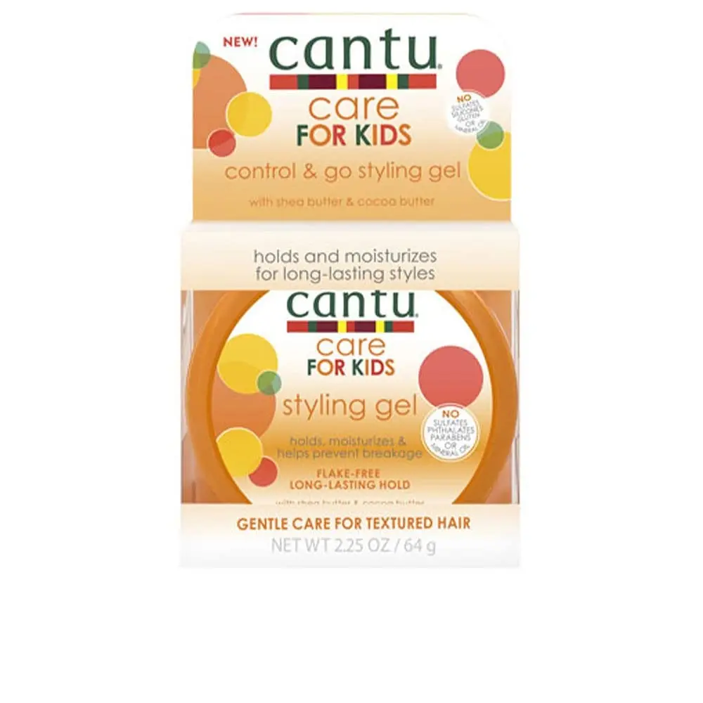 Kids Gentle Coconut Shea Haircare Styling Gel - 2.25 oz, Smooth Hold for Kids' Hair