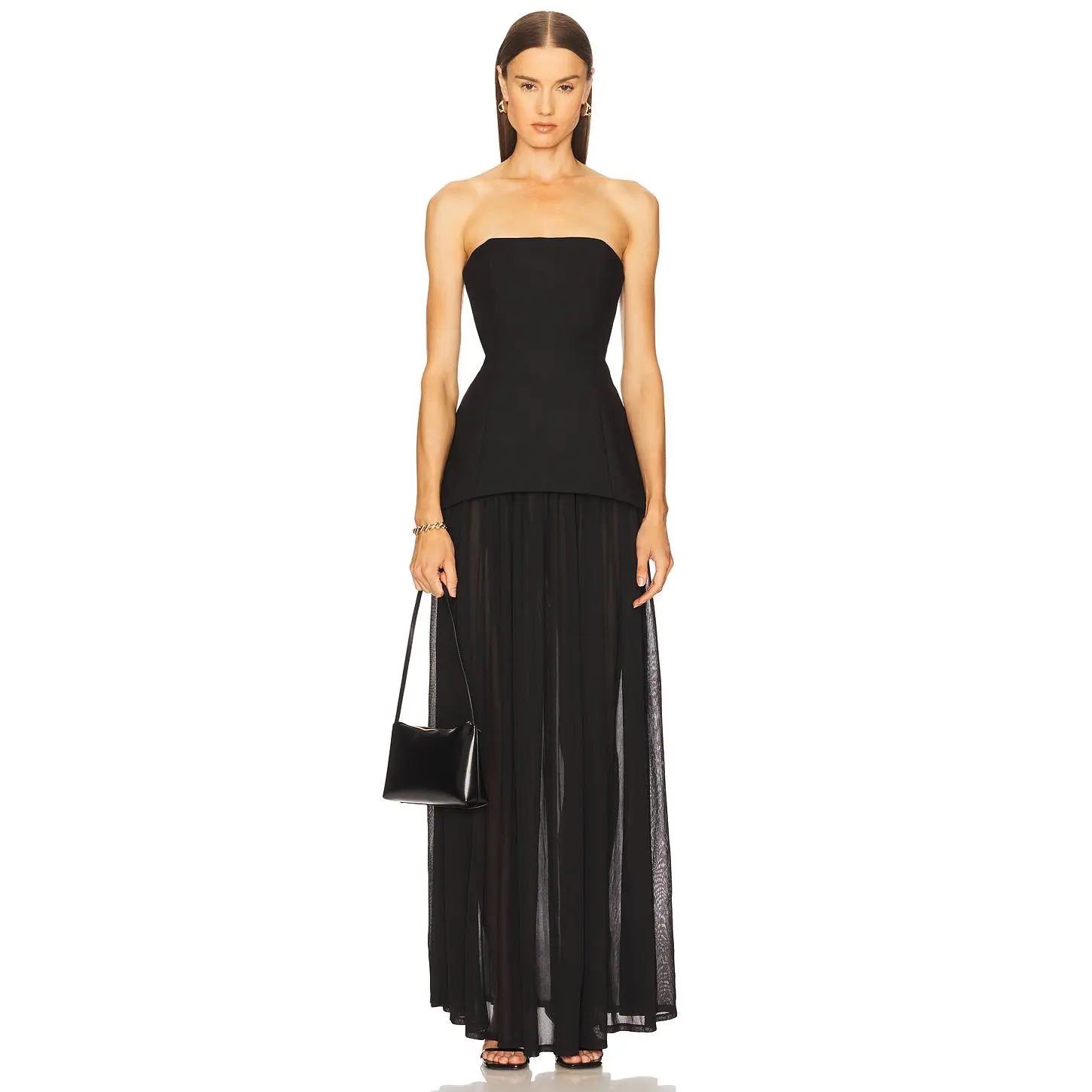 Michael Costello x REVOLVE Ruiz Maxi Dress in Black