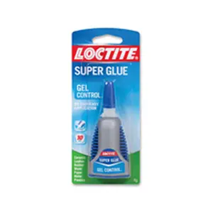 Loctite LOC1364076 Super Glue- Gel Control- No-Drip- .14 oz.- Clear