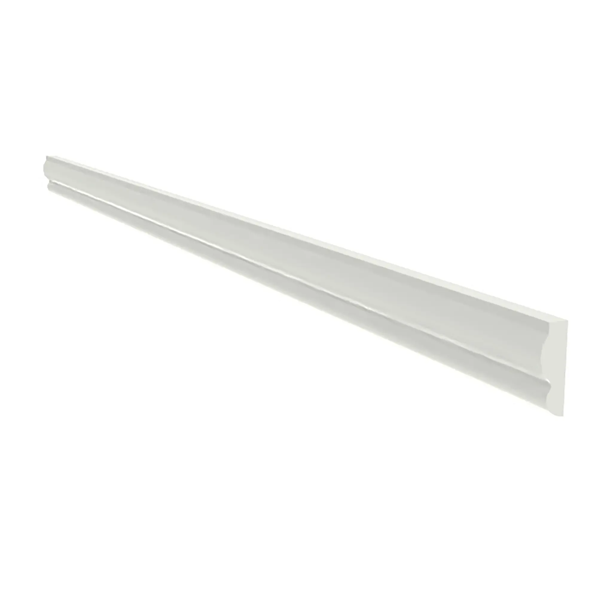 FixtureDisplays® 8 x 0.8 x 96" Premium MDF Crown Molding Trim – Custom Length available, White-Primed, Elegant Ceiling Decoration, Make to Order 90 Days 10252 x 50PK