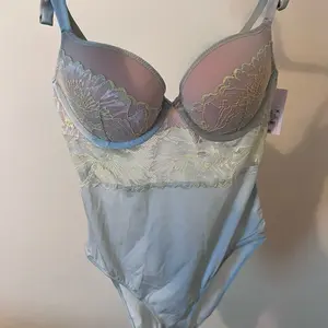 Women's Push-Up Bodysuit - Auden, Green, Pink, And Yellow Size Small