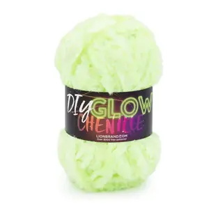 Lion Brand DIY Glow Chenille Yarn