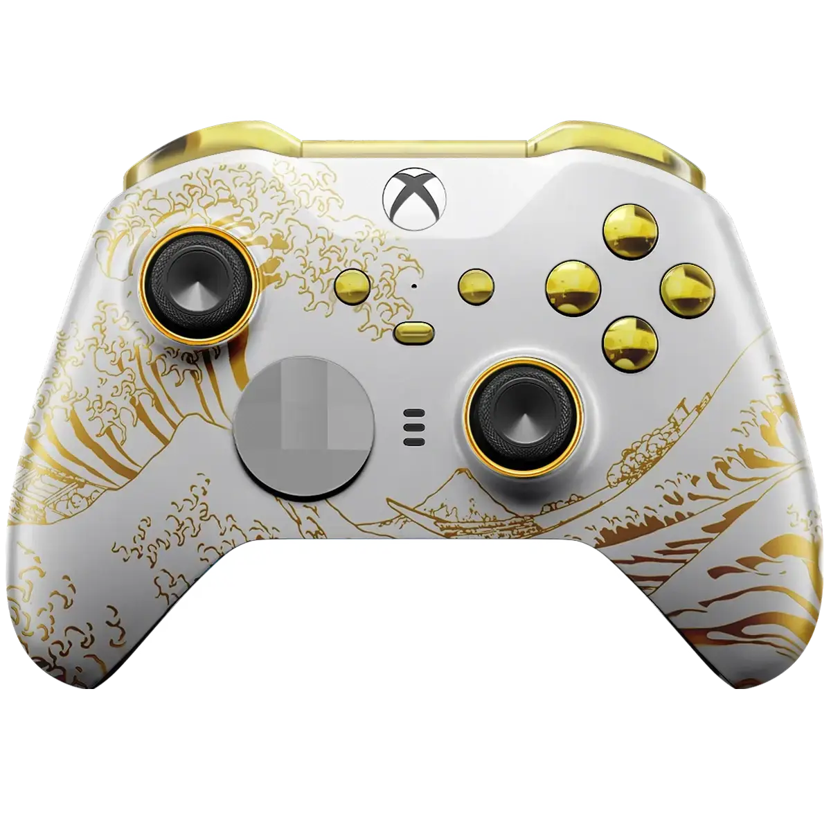 MODDEDZONE WHITE WAVE XBOX ELITE SERIES 2 CUSTOM MODDED CONTROLLER