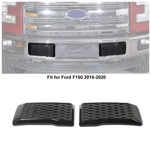 Front Bumper Corner Decor Cover Trim For Ford F150 2015-2020 Car Exterior Accessories, ABS