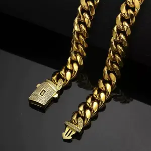 2288Street Hardcore Essential | 12mm  22inch Cuban Chain Drop Complimentary shipping Necklace Set
