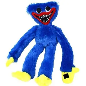 40cm Cute Blue Long-Limbed Monster Plush, Soft Fluffy  , Perfect Horror Themed Gift for Kids & Collectors  poopsie surprise Mini Stuffed Finger Puppet Set