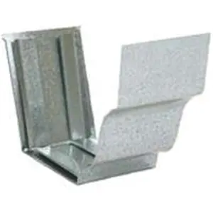 Amerimax Home Products 29209 5 In. Galvanized Gutter Slip Joint Connector
