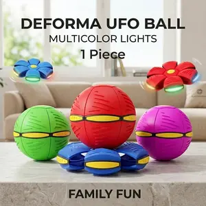 🏖️ Summer Outdoor Essential | Magic UFO Pop Up Orb Ball | Kids Beach And Park Throwing Disc