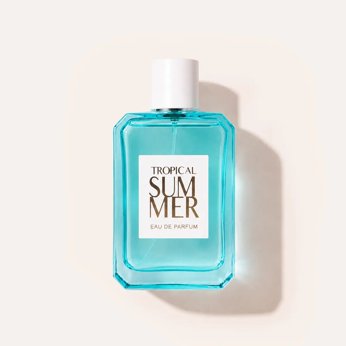 Tropical Summer EDP – 3.4 fl oz (100ml), Unisex Fragrance, Gourmand Perfume with Coconut Water, Frangipani, Pineapple & Vanilla - Summer Vacation Vibe