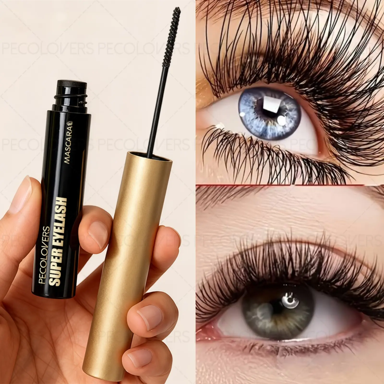 1PC Long-lasting Curling Mascara, Lengthening Mascara – Lengthens and Thickens Eyelashes, Smudge-proof Formula, Long-lasting Setting, Water and Sweat Resistant, Clump-free Design, Suitable for Daily Wear and Special Occasions