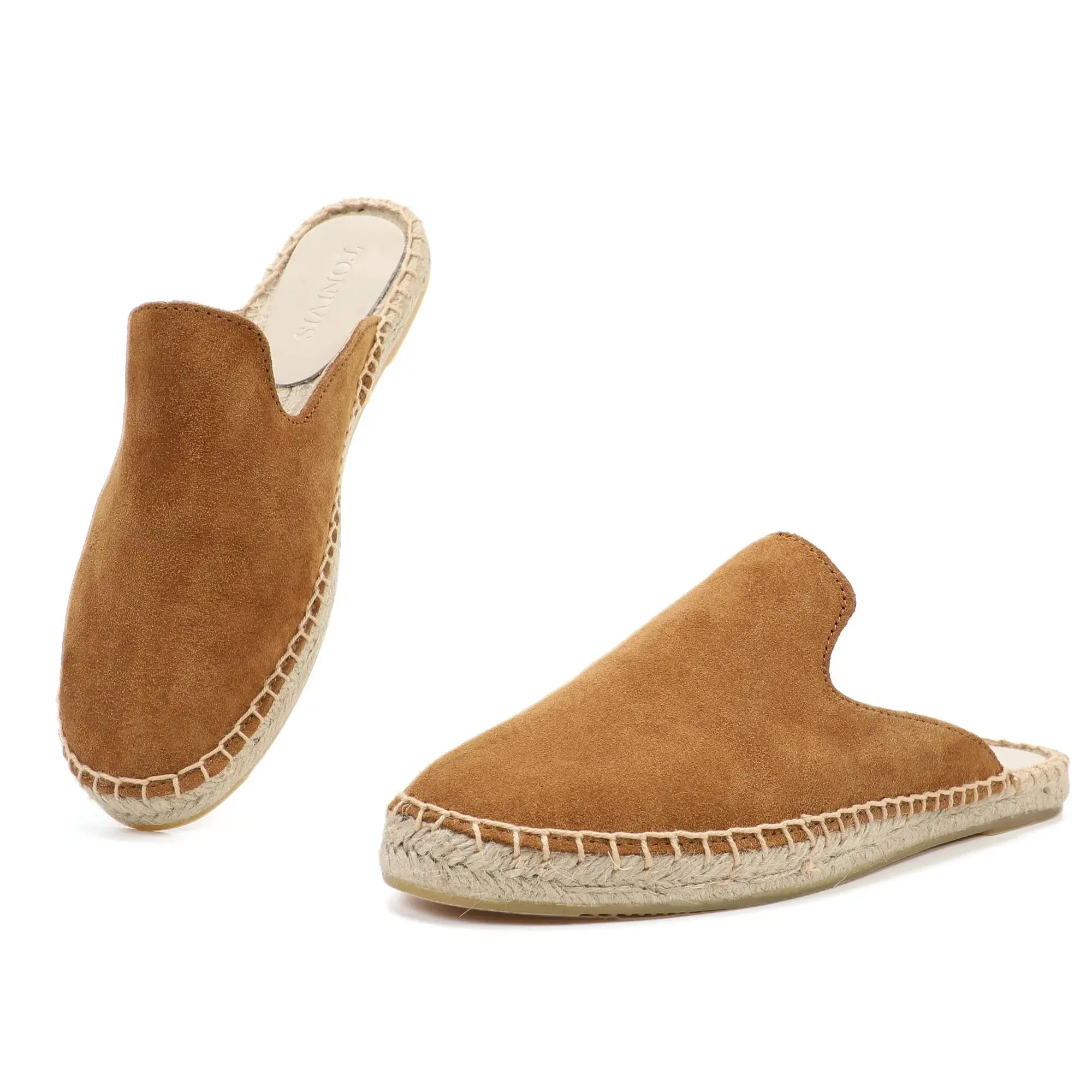 Espadrille Mules — Comfortable Versatile Slip-On Slippers in Trendy Colors