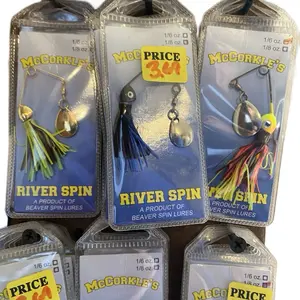 McCorkle's River Spin Lures - 1/6 oz. Spinnerbaits