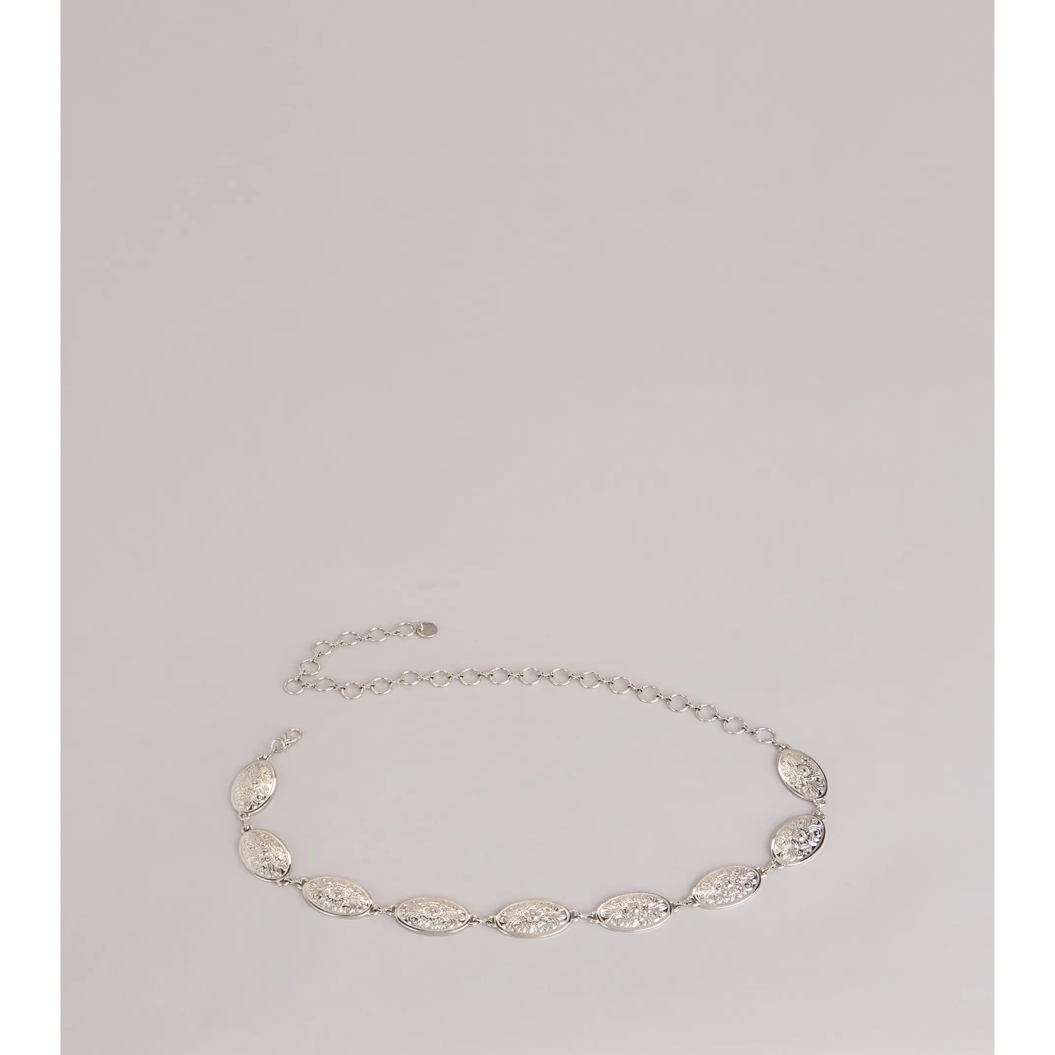 Cool Girl Edge Concho Chain Belt