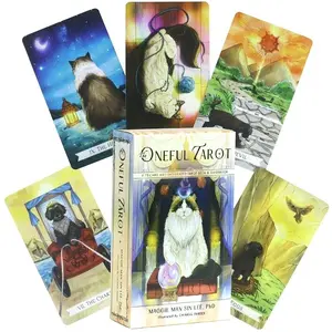 78-Card the Oneful Tarot Deck, Mbti Fusion Design, Cute Cat Illustrations, Ideal for Beginners & Enthusiasts, Perfect Gift for Holidays