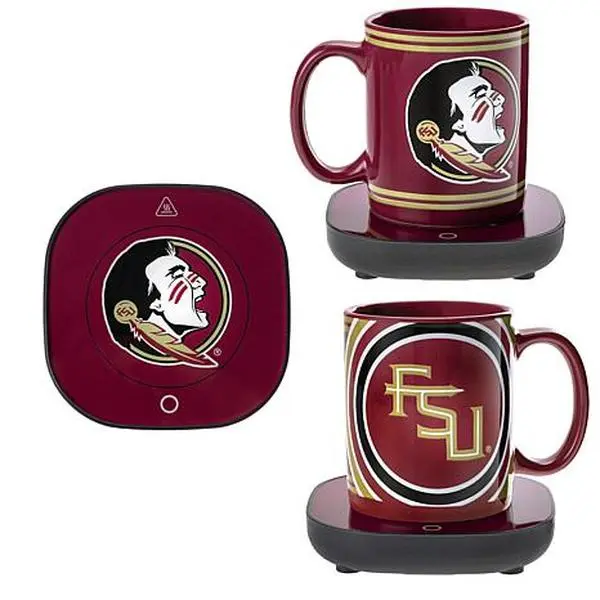 Uncanny Brands Florida State University Mug Warmer with 12 oz. Mug Uncanny Brands Florida State University Mug Warmer with 12 oz. Mug