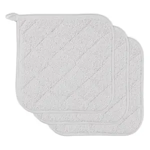 Design Imports Terry 3-piece Potholder Set