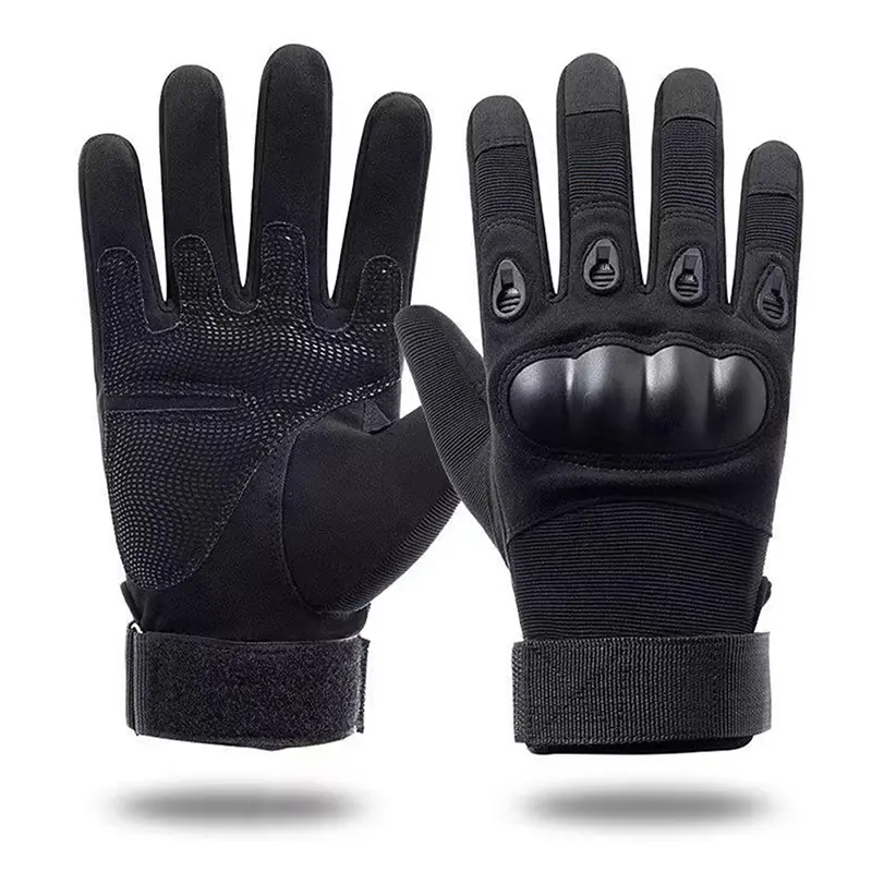 Men's Tactical Military-Style Touch Screen Allseason Performance Gloves - Motorcycle Cycling, Biker Sports Gloves for Outdoor Riding, Hiking, Motorcycle Cycling Gloves