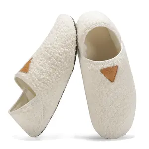 Unisex Plush Slipper Socks, Cozy Barefoot House Slippers with Non-Slip Sole, Foldable for Indoor Home Wear, Travel & Yoga