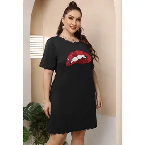 Sequin Lips Dress