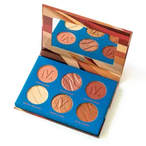 NOMAD Air - Abu Dhabi Zayed AUH - 6 Shade Travel Eyeshadow Palette