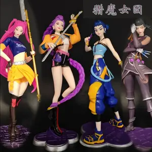 New Arrival Cute Anime Girl Figure Lumi Mila Zoe Character Model Pvc Desktop Ornament Cartoon Collectible Decoration Gift Fans