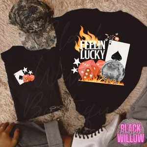 Feelin Lucky Tee Or Sweatshirt