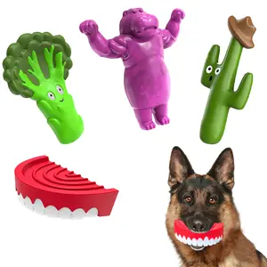 4 Pack Large Dog Chew Toys for Aggressive Chewers Tough Dog Toys to Keep Them Busy Indestructible Super Chewer for Medium, Large Breed – Chew-Proof, Long-Lasting, Dog-Approved