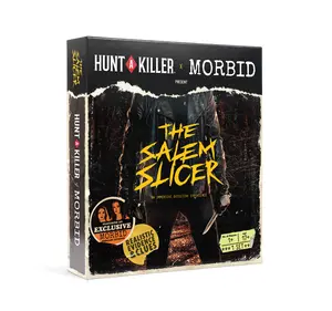Hunt A Killer x Morbid: The Salem Slicer - Murder Mystery Game for Adults, True Crime Detective Board Games with Realistic Evidence, Forensic Files & Exclusive Podcast, 1+ Players, Ages 17+