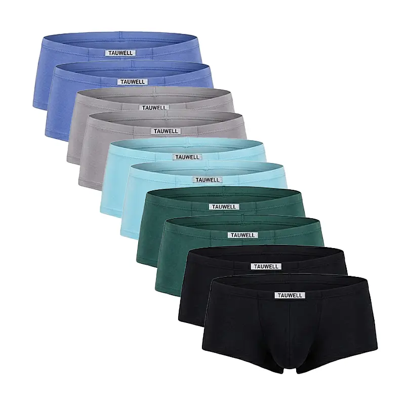 TAUWELL 4-Pack Men's Classic Boxer Briefs, Comfortable Soft Stretch Underwear Multipack-23201
