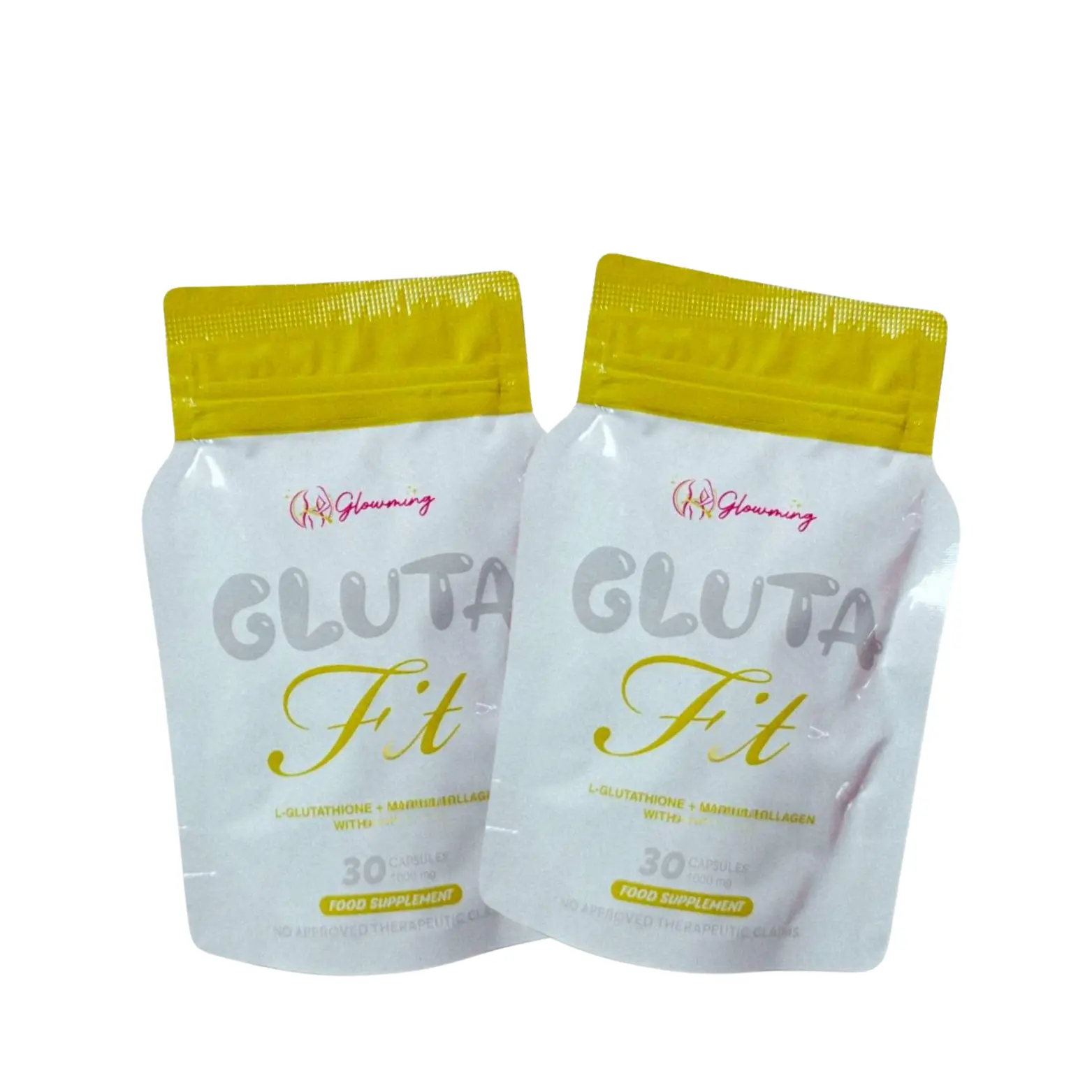 Glowming GLUTA Ft Supplement Capsules – Daily Food Supplement  2-Pack