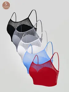 Women's Solid Wireless Bra, Breathable Comfortable Bra, Women's Lingerie for All Seasons, Womenswear, Minimalist Wirefree Bra, Breathable Comfy Bra, Soft Breathable Bra