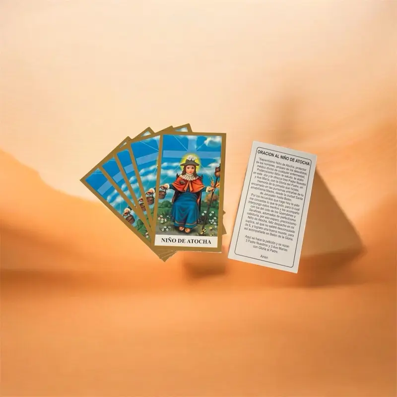 Santa Clara Prayers 6-Stamp Pack - Ideal for Devotional Use & Gift-Giving - Perfect for Prayer & Reflection