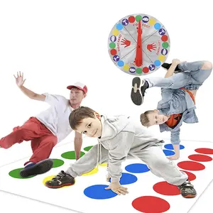 Interactive Parent-Child Twister Game, Outdoor Family Game, Suitable for Ages 3+, Fun Party Game, Attractive Interactive Kids Adult Tabletop Game