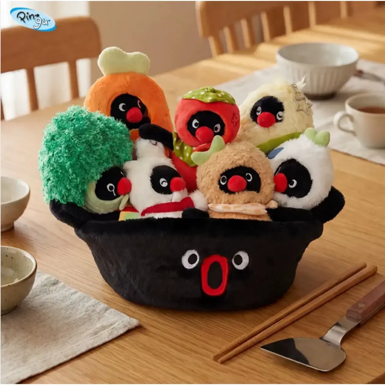 1719. Pingu Chinese Cuisine Series Plush Blind Box