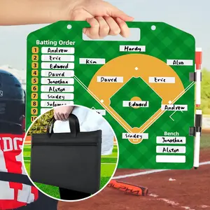 Magnetic Baseball Lineup Board |   Baseball Dry Erase Coaching Broad |   Softball Lineup Cards Marker Boards |   Baseball Clipboard for Coaches |   Baseball Lineup Board for Dugout