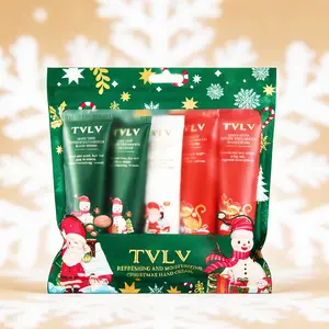 TVLV 5 Pcs Hand Cream Gift Bulk with Gift Boxes Travel Size Moisturizing Hand Lotion Party Favors Holiday Gifts for Women Mom moisture me moisturize me tiktokshopblackfriday festival gift Seasonal clearance