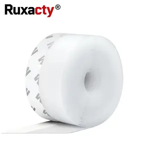 16.4Ft Door Weather Stripping, (1.38in Width) Weather Stripping Door Draft Stopper Adhesive Seal Strip Anti Draft Insulation Tape for Doors Windows and Shower Doors