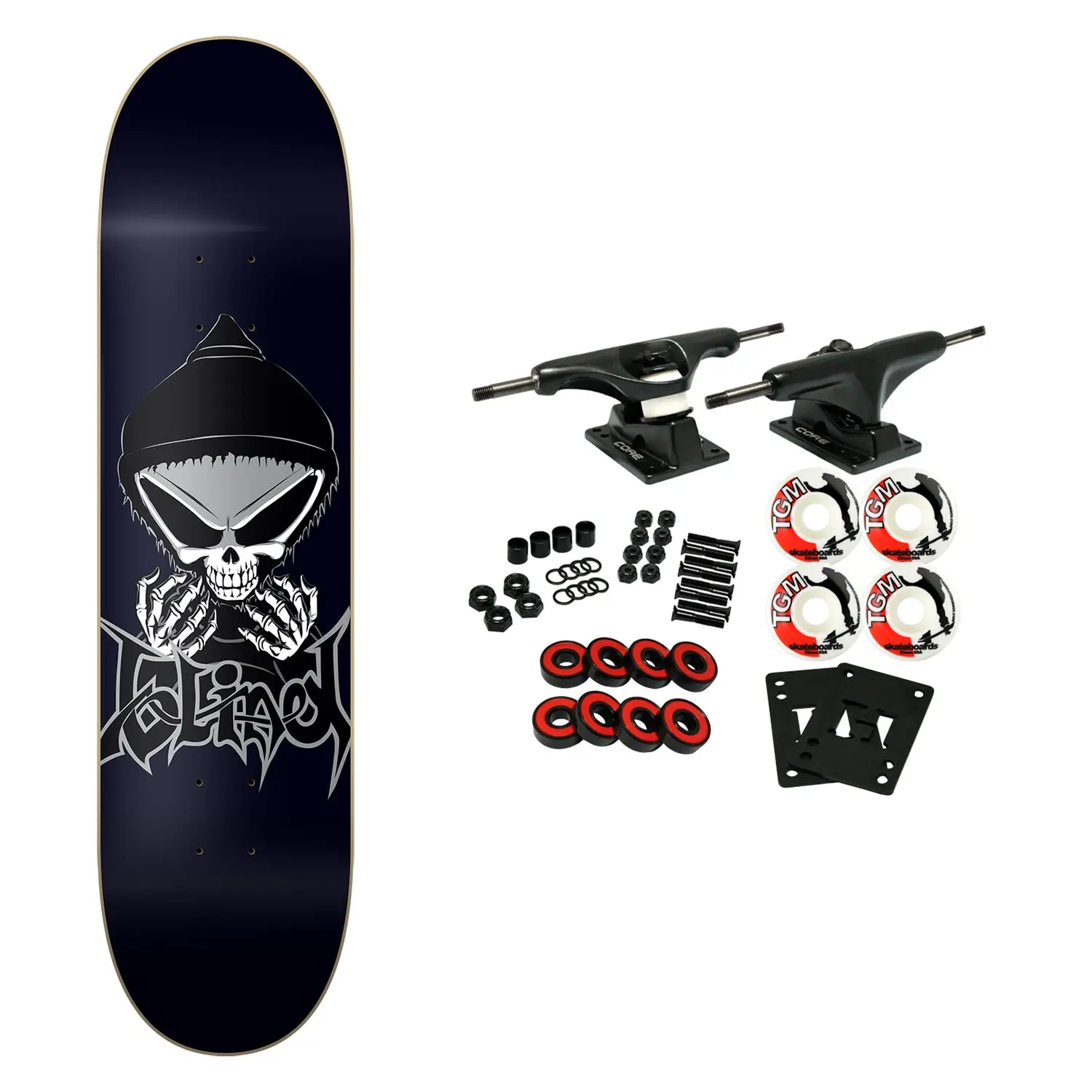 Blind Skateboard Complete Classic Venom Black 8.5"