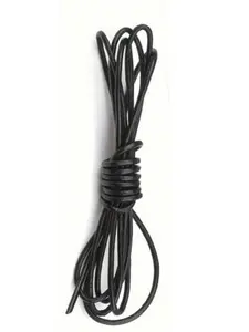 1/1.5/2/3mm Genuine Cowhide Leather Cord - 2m Non-Elastic Flat Braiding String for DIY Crafts - Shoelaces, Book Binding, Woven Bags & Jewelry