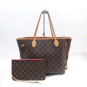 Pre-owned Louis Vuitton Coated Canvas Tote Bags Neverfull MM Monogram Tote Bag T10367280