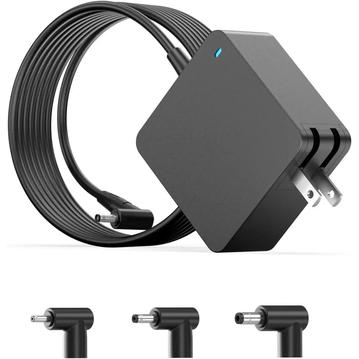 UL-Certified High Quality & Safety Materials Wall Charger Adapter for Asus Laptops - 2 Prong Plug, Round Connector, Multiple W (33W,45W,65W) Replacement for Vivobook, Zenbook, Chromebook Notebooks, Power Charger