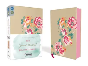 NIV, Journal the Word Bible for Teen Girls, Red Letter Edition: Includes Over 450 Journaling Prompts!