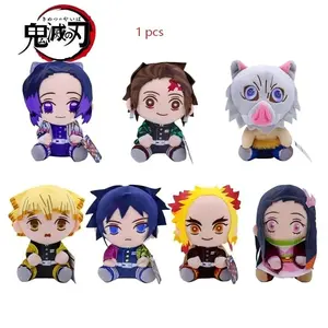 Demon Slayer Plush Toy Collection, Soft Stuffed Figure, Anime Peripheral Gifts for Fans, Soft & Cuddly Demon Slayer Merchandise, Perfect Gift Idea