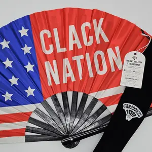 Clack Nation Fan — Limited Edition Hand Fan by FanAddicts