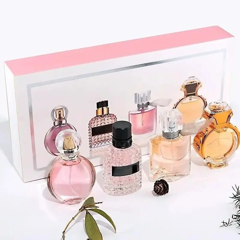Women's Long-Lasting Classic Musk & Rose Fragrance Gift Set, Portable Travel-Size Box, Ideal Present for Wife